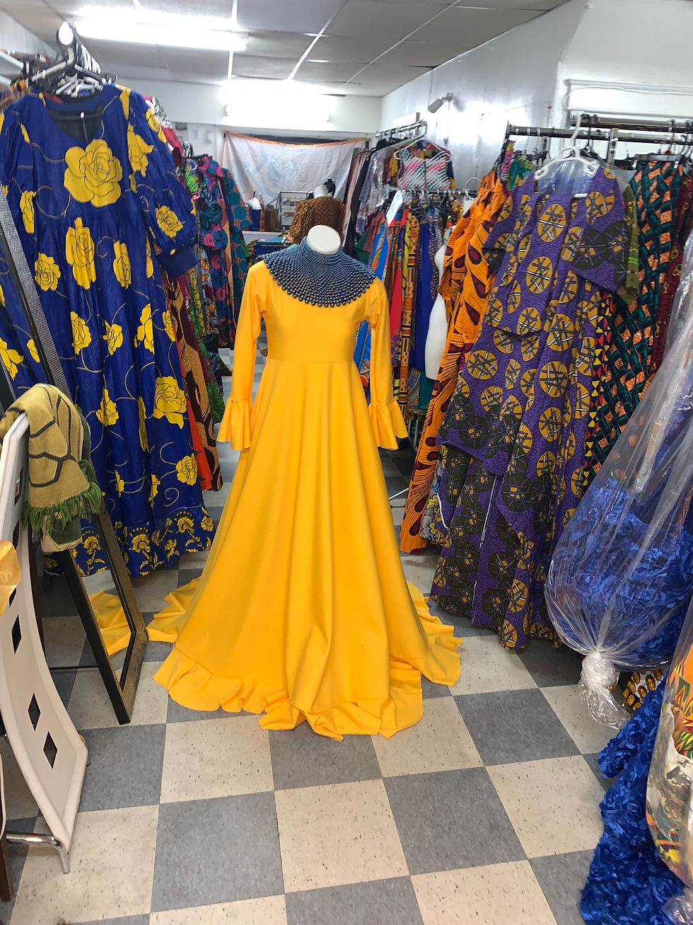 Thumbnail: Long semi swing dress 