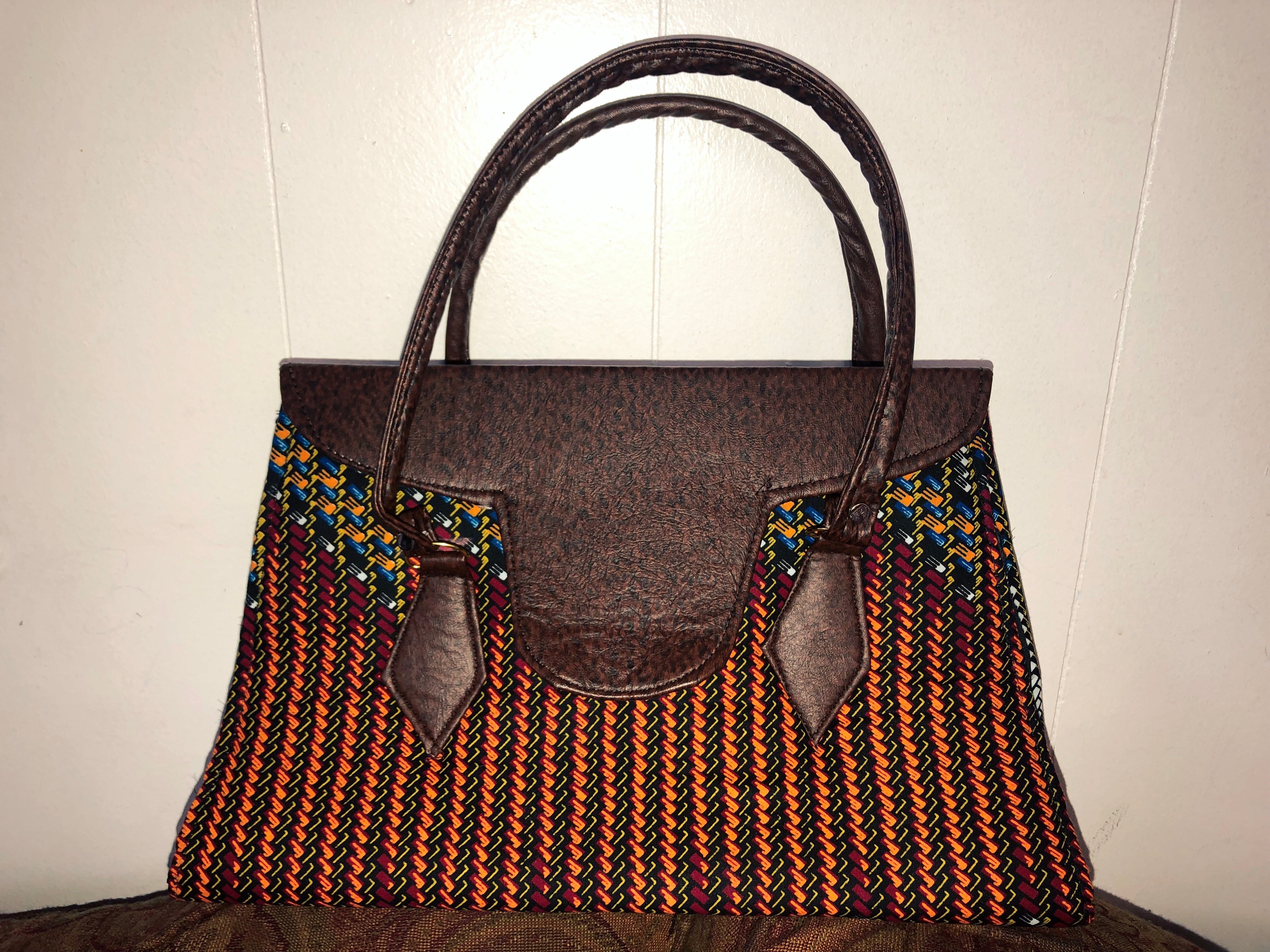 Beautiful Handmade ankara bag
