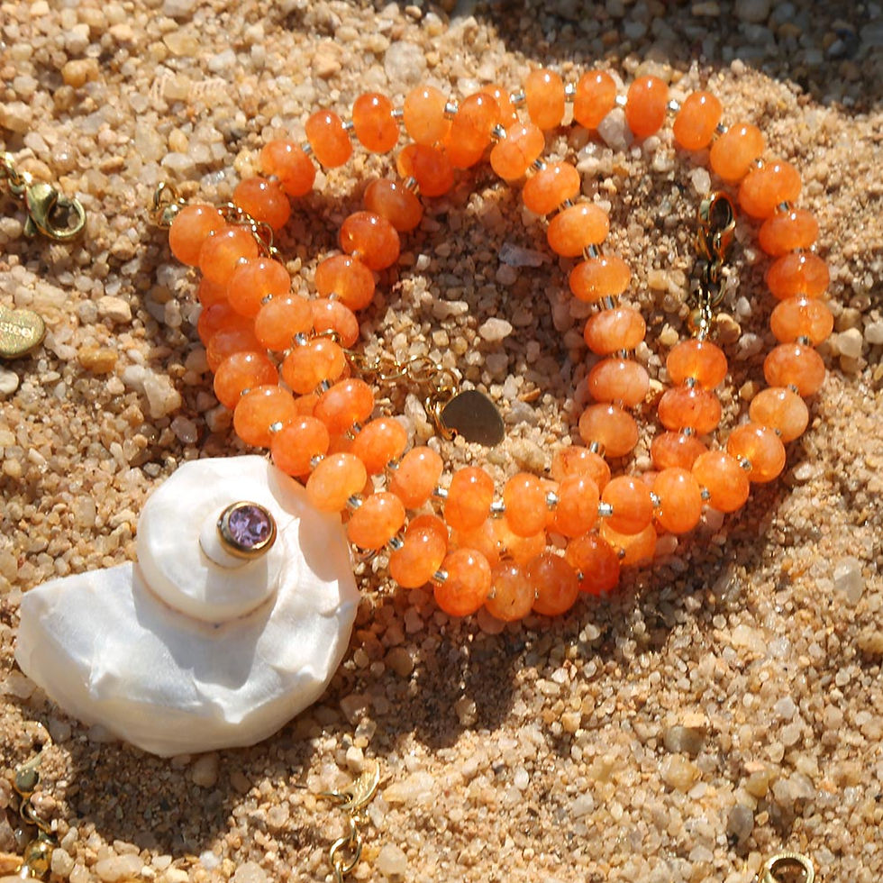 Miniature : COLLIER AVEC PENDENTIF EN COQUILLAGE 