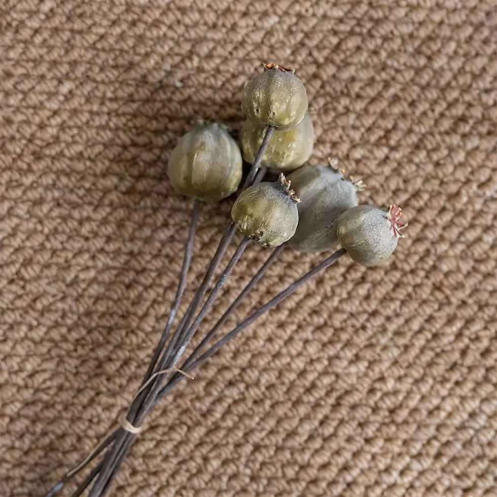Miniature : Bouquet de 6 fleurs artificiels modernes.