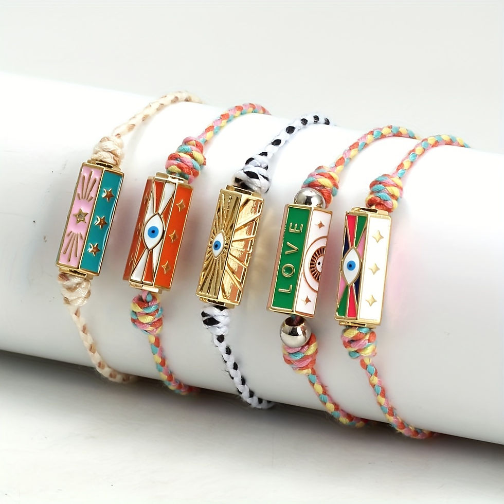 Miniature : Bracelet bohème avec pendentif.