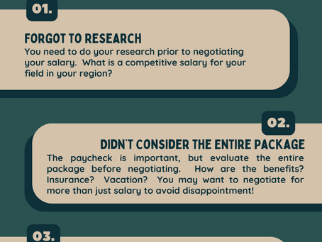 Revision Resume Presents:  4 Common Salary Negotiation Mistakes 
