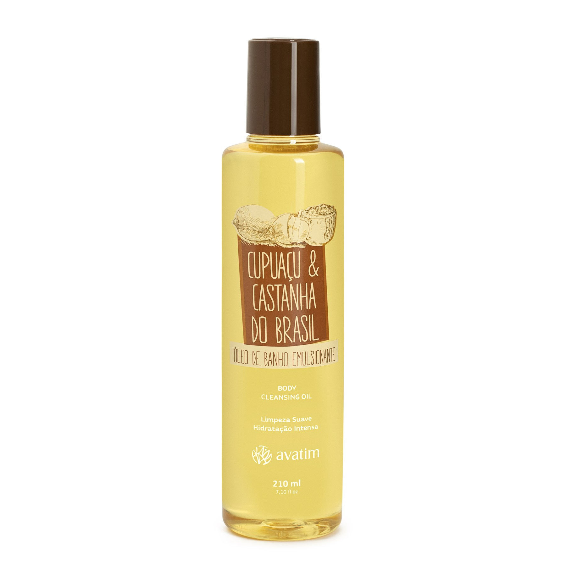 Óleo de Banho Emulsionante Cupuaçu & Castanha do Brasil
