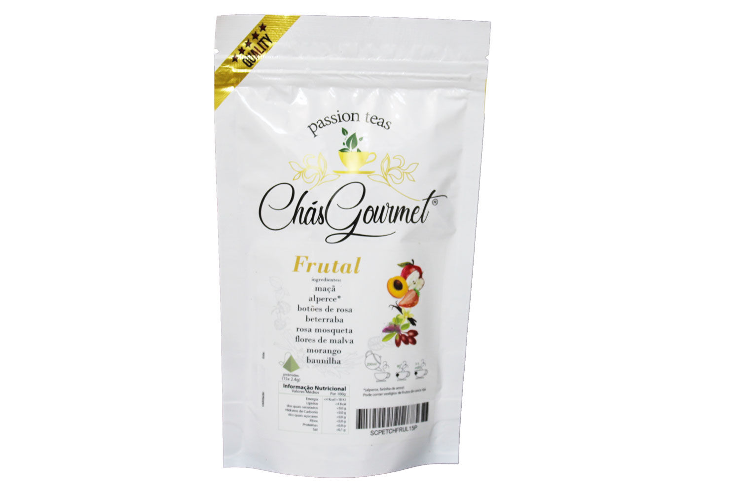 Tisana Frutal 15 Piramides