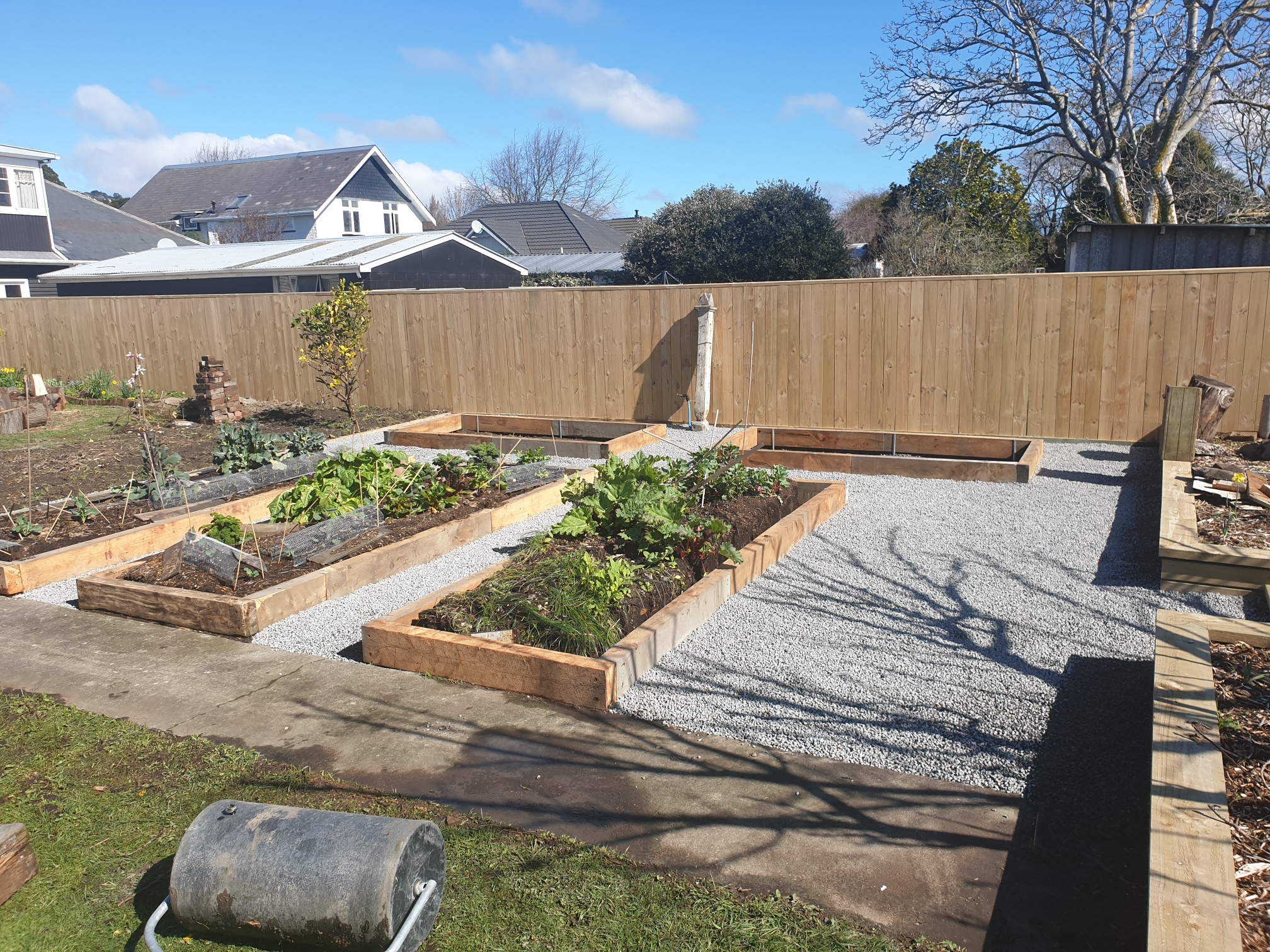 Veggie Garden - Sleepers