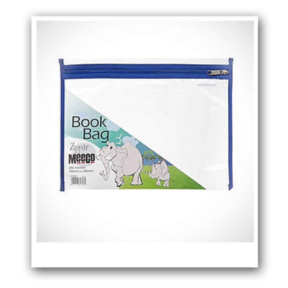 Thumbnail: Meeco A4 PVC  book bags