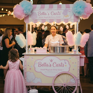Themed Cotton Candy Booth 