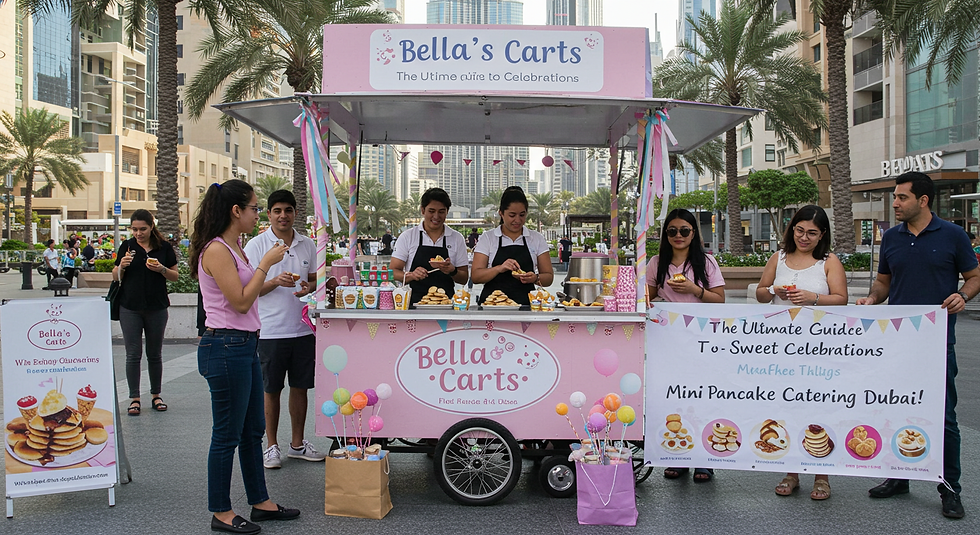 Mini Pancake Catering Services in Dubai
