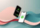 Smartphones with ARIV app and 'tap to call' screen, UX UI Portfolio