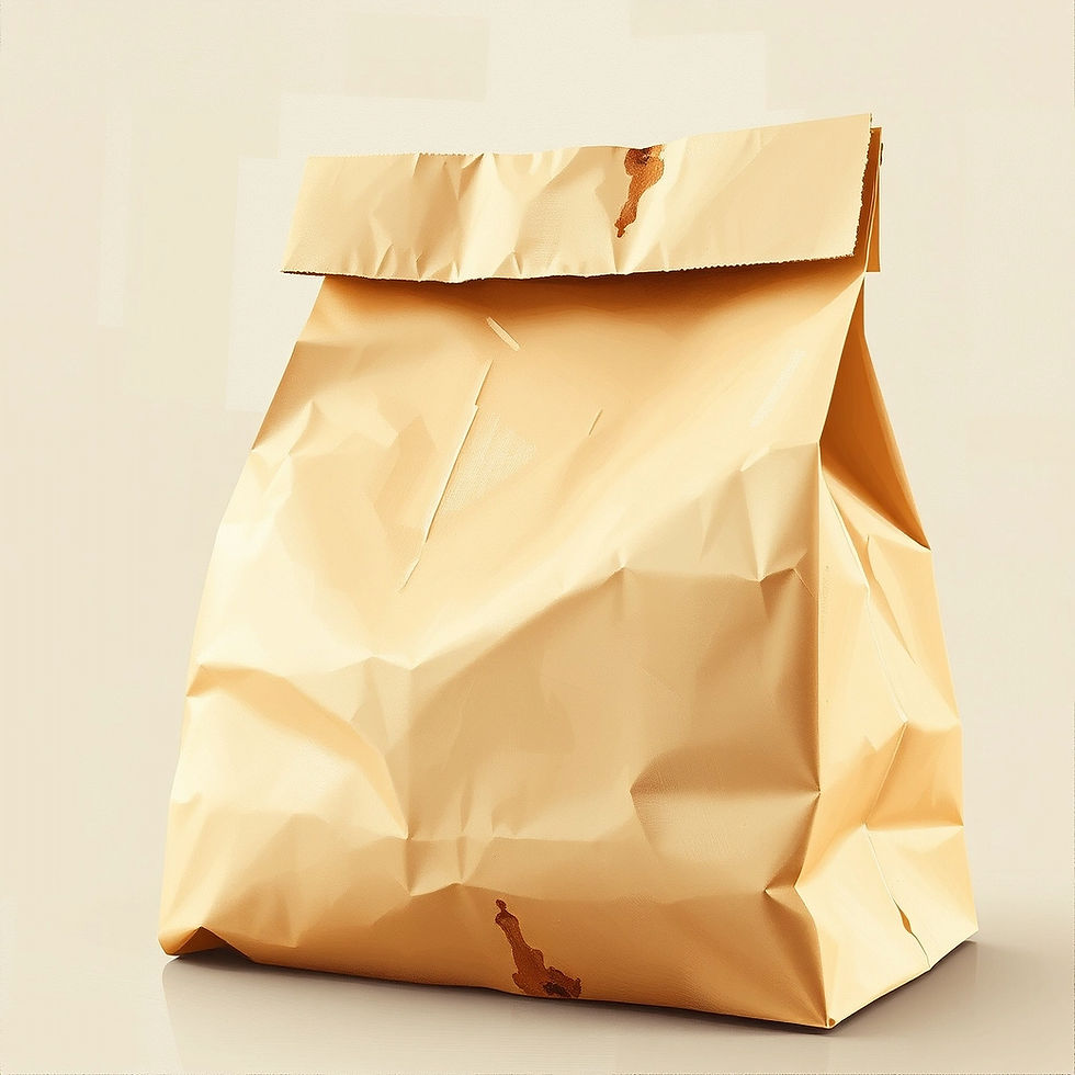 Putting only 1 lb. in a perfectly good 5 lb. bag.