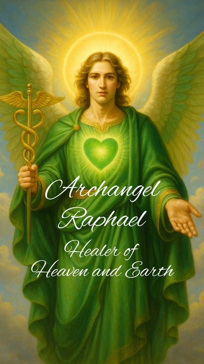 Archangel Raphael The Emerald Flame of Healing and Heart Coherence