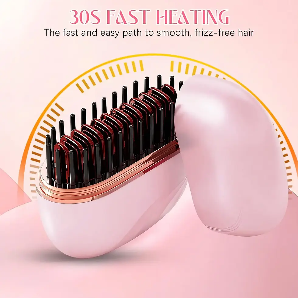 Thumbnail: Mini Rechargeable Hair Straightenerh