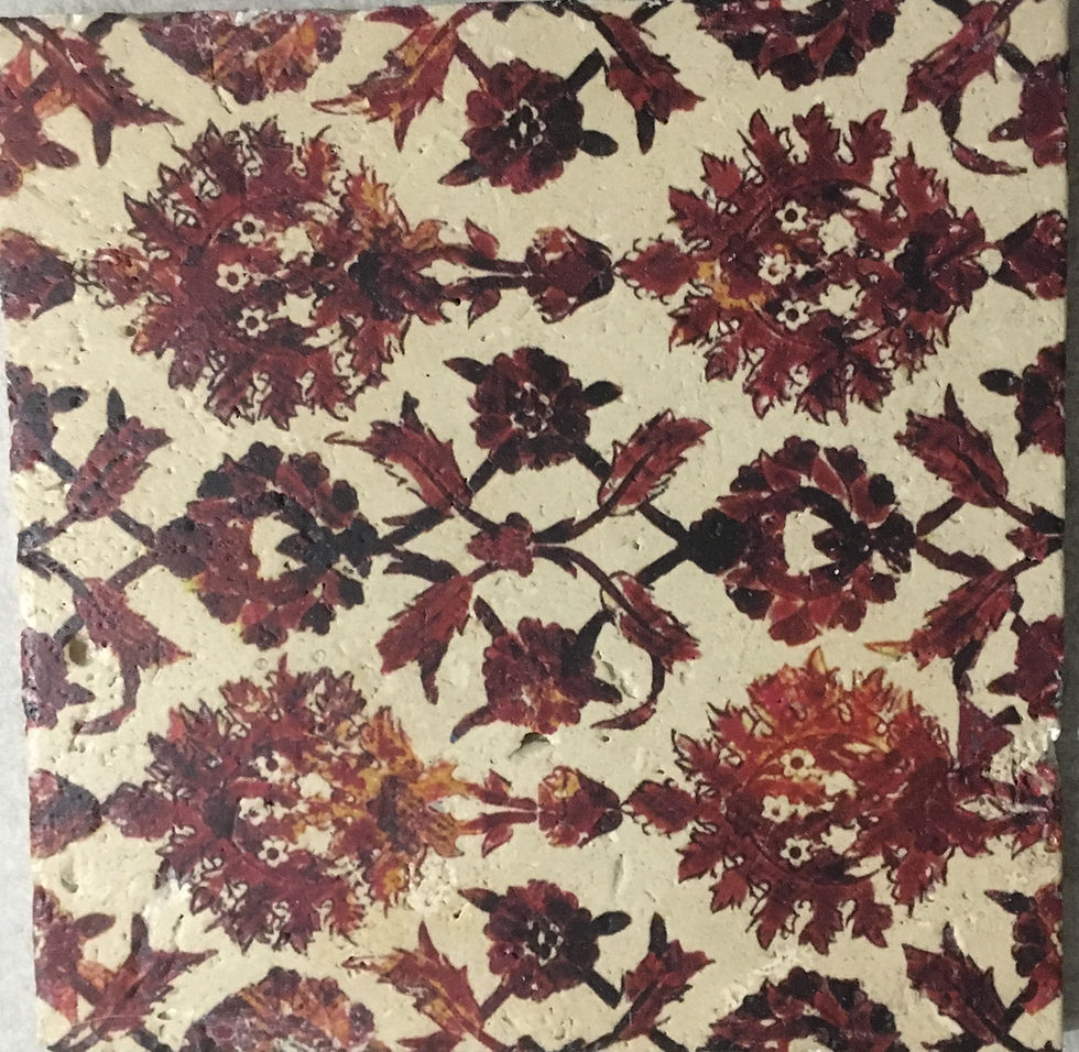Des carreaux décoratifs  romantiques de toute beauté !