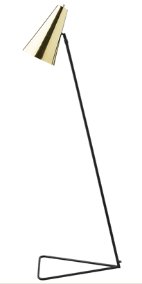 Lampadaire très fin