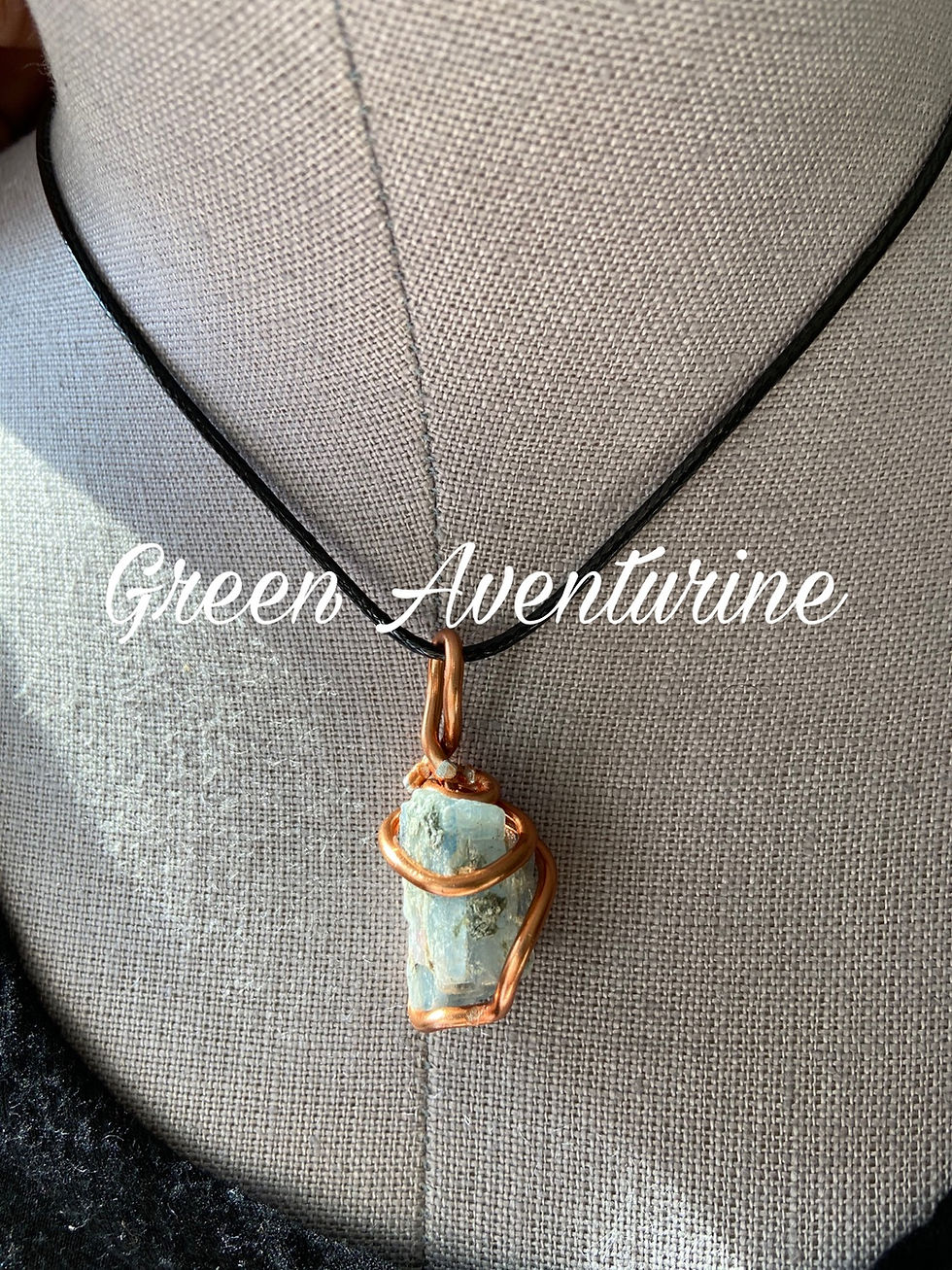 Thumbnail: Raw and Authentic crystal necklace 