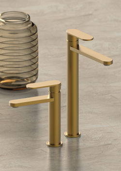 OZ Robinet Iris - or brossé