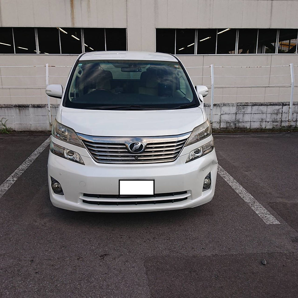 N様 トヨタ ヴェルファイア Frバンパ取替
