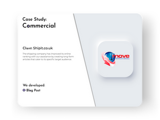 Case study - Bulk content for Shipit.co.uk