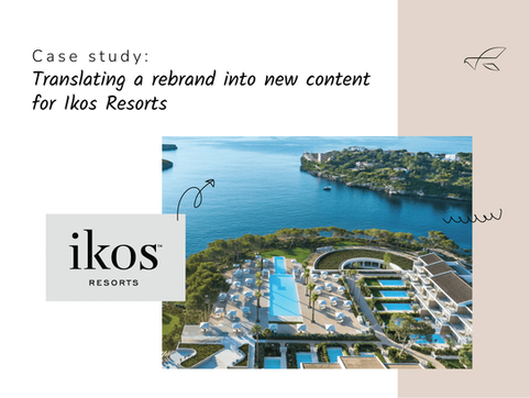 For six years, we’ve supported Ikos Resorts as it grows to become a market leader, redefining all-inclusive luxury.