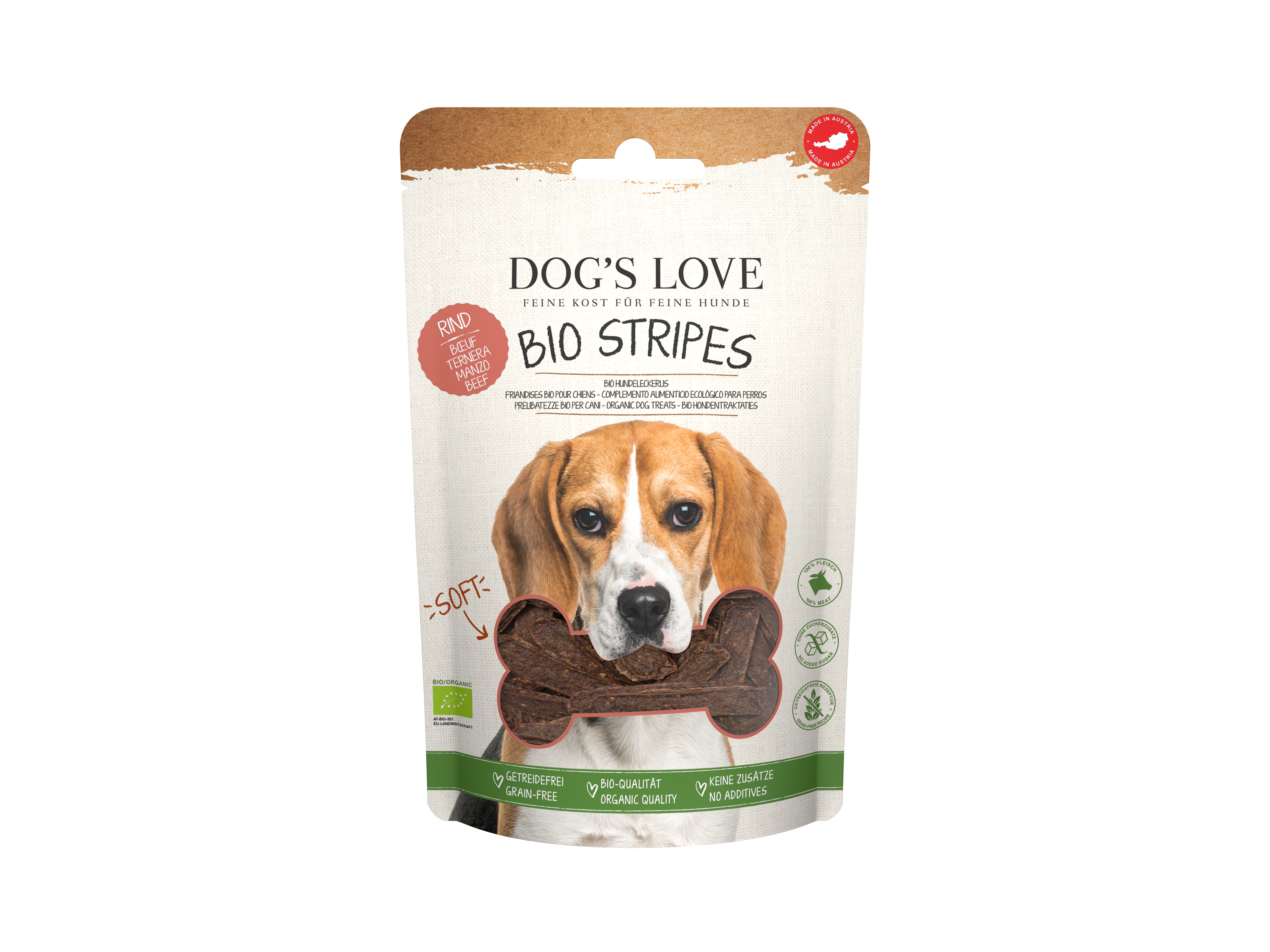 DOG'S LOVE - Bio Stripes manzo