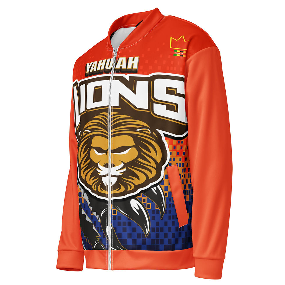 Thumbnail: Yahuah Lions Bomber Jacket