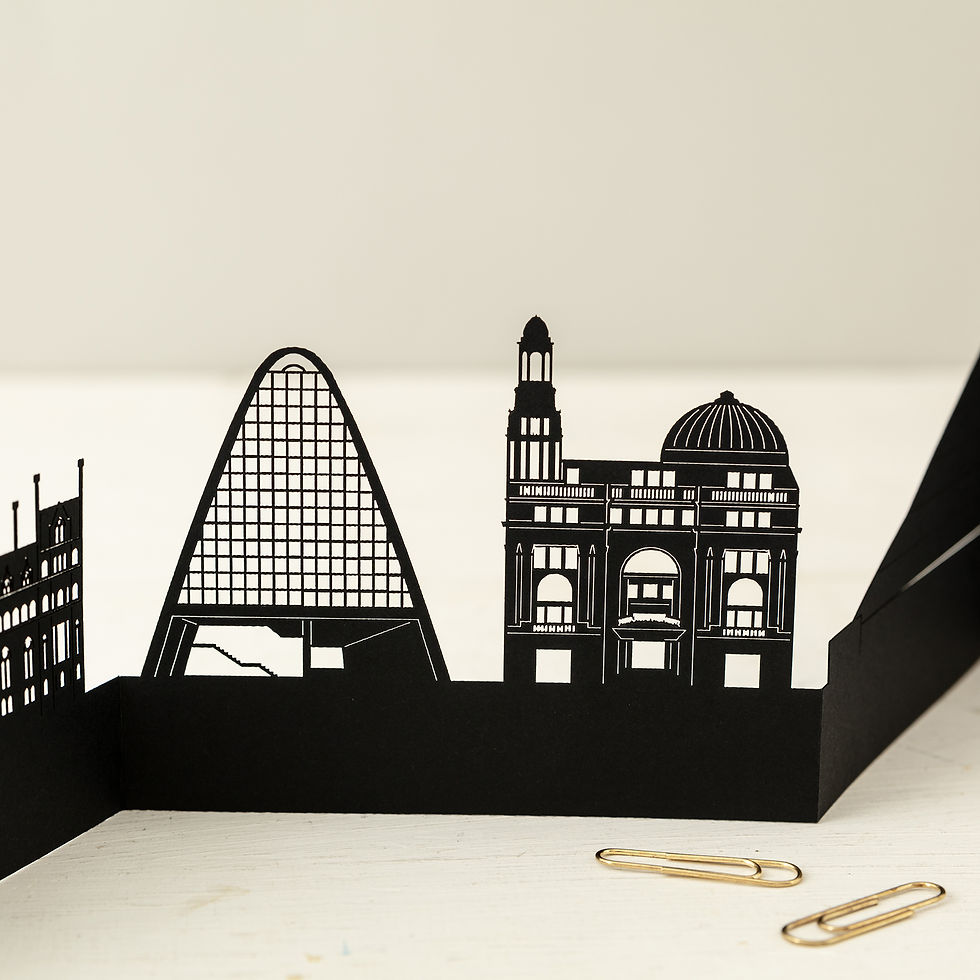 Thumbnail: Manchester 3D Skyline Card
