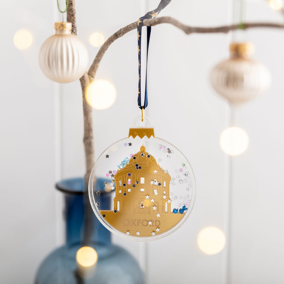 Thumbnail: Oxford Shaker Christmas Bauble