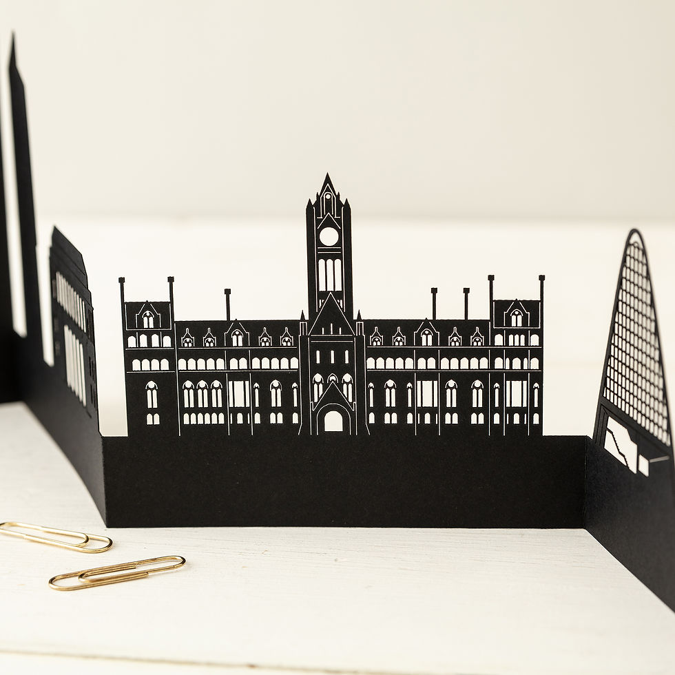 Thumbnail: Manchester 3D Skyline Card