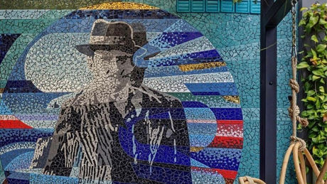 Don Rafa viajando en el tiempo - Don Rafa Boutique Hotel, Miramar, Puerto Rico