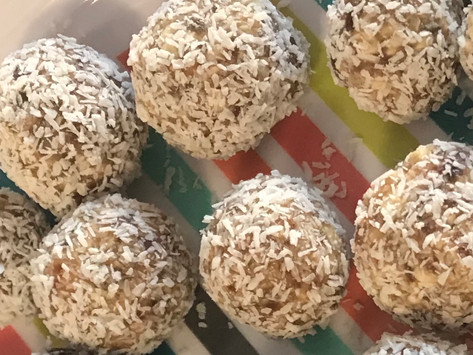 SALTED CARAMEL BLISS BALLS