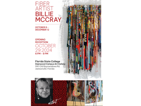 Exhibition of the work of American Beach Artist Billie McCray in Jacksonville 
