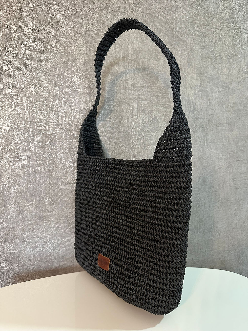 Küçük resim: Aura Serisi El Yapımı Omuz Çantası