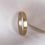 Thumbnail: 3mm flat lightly rustic wedding ring