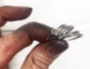 Diamond stacking rings