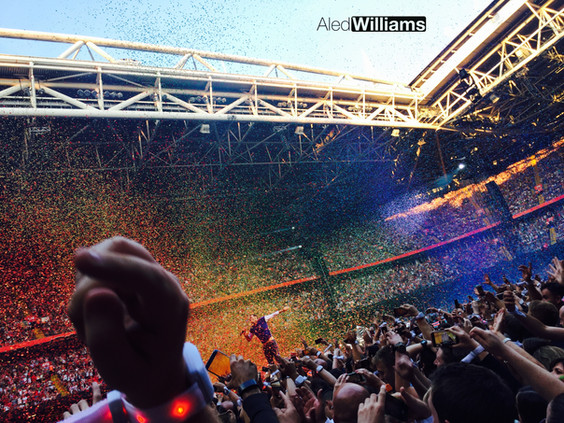Coldplay at the Principality Stadium