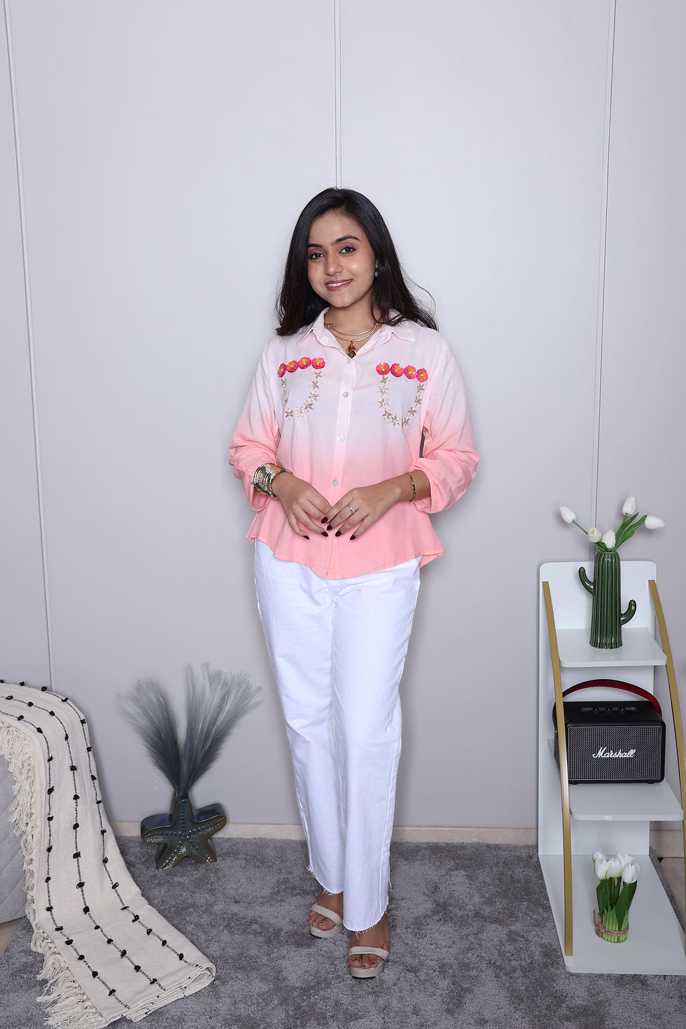 Thumbnail: Ombre Floral Shirt