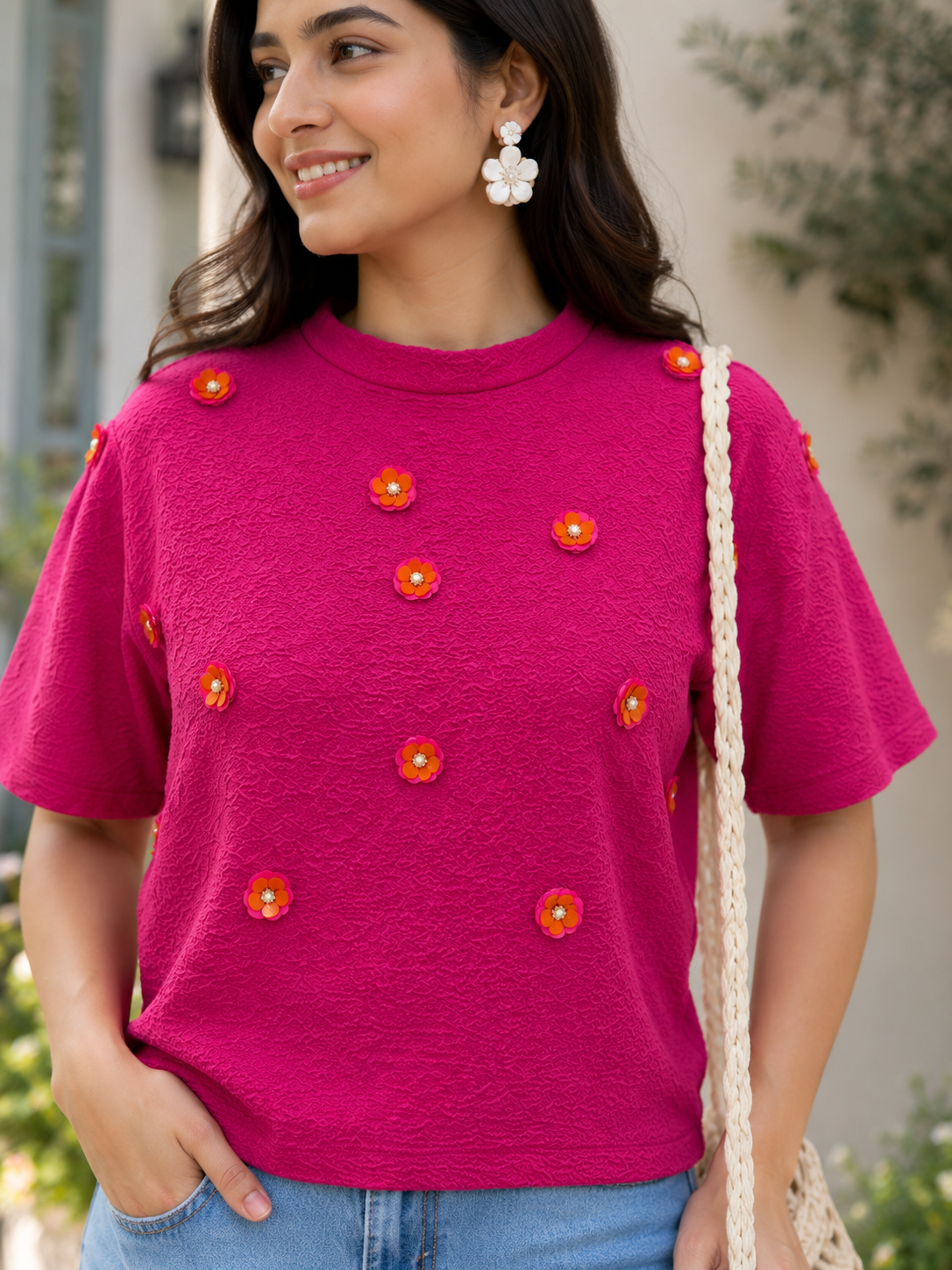 Floral T-shirt