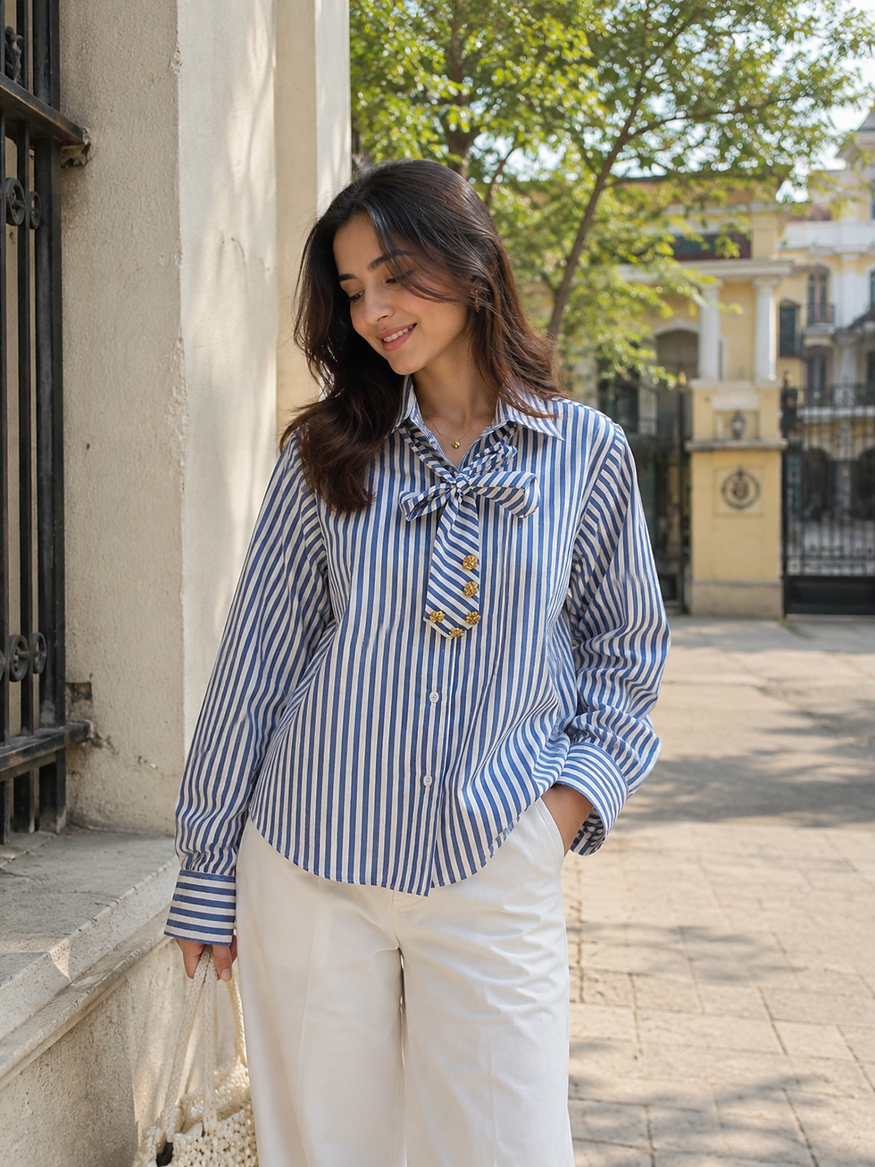 Thumbnail: Tie Stripe Shirt