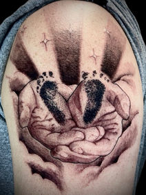 Heartfelt very meaningful Memorial Tattoo