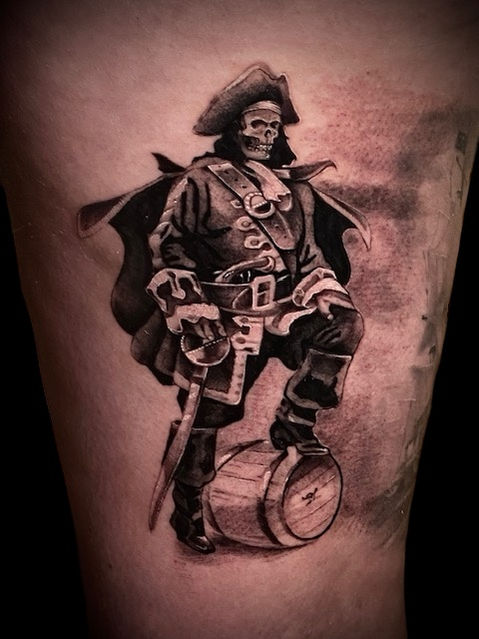 Black & Grey Tattoo