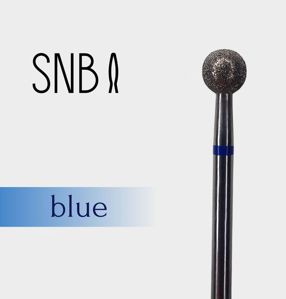 Diamond Bit STRONG NAIL BITS Ball Blue 4.0 mm