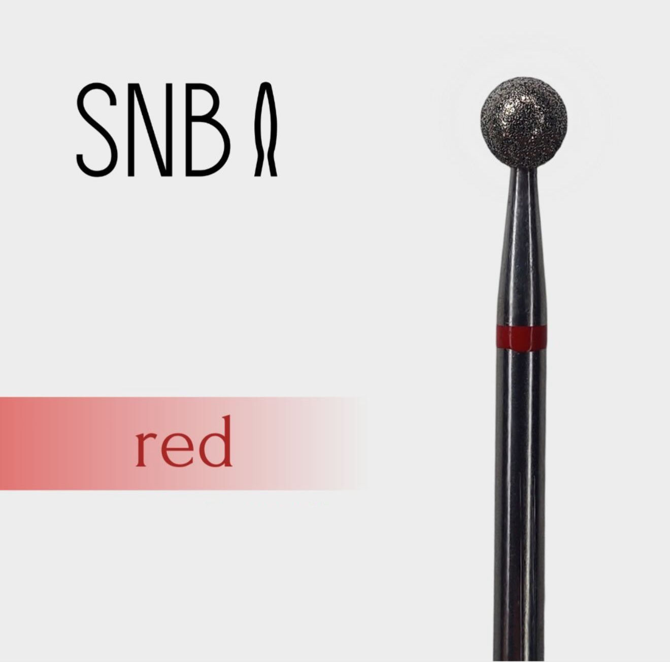 Diamond Bit STRONG NAIL BITS Ball Red 4.0 mm