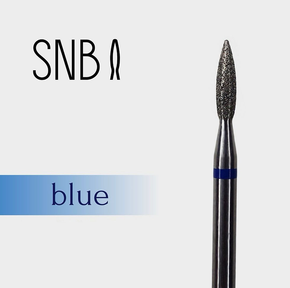 Diamond Bit STRONG NAIL BITS Flame Blue 2.1 mm