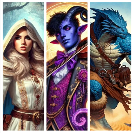 D&D 2024: Bárbaro, Bardo y Clérigo