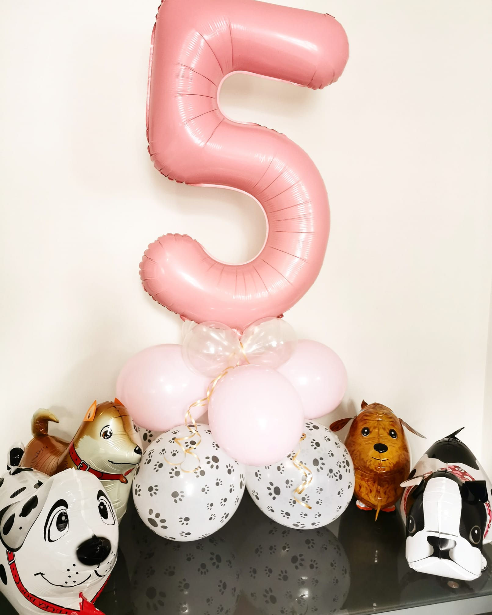 Dog Theme and small number tower