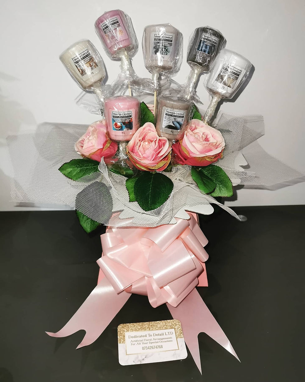 Yankee candle floral box