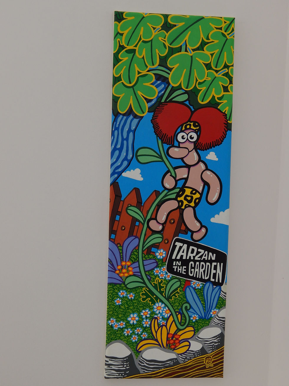 5. Tarzan in the garden