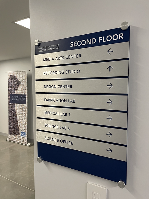 medical directory signage