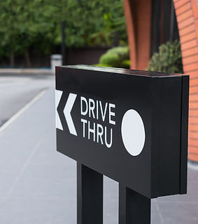 Post-Mounted Directional Sign