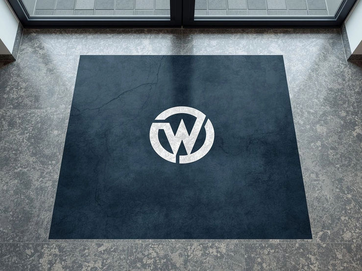 corporate floor graphic
